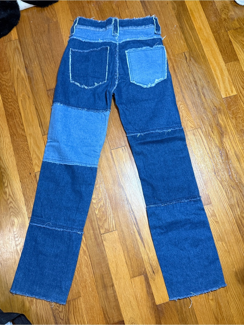 Patchwork Jeans Size Small - Picture 2 of 3